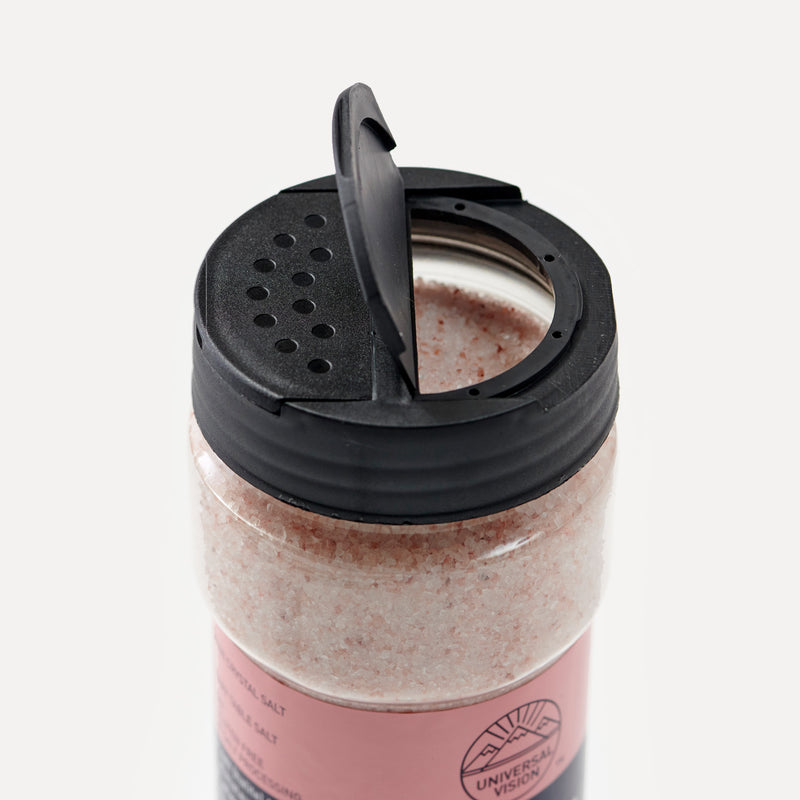 Himalayan Crystal Salt Fine 454g (16oz) Shaker